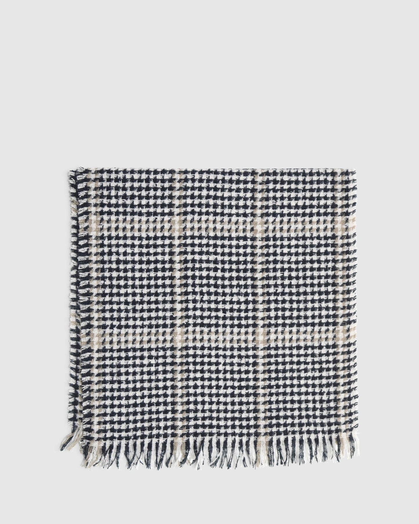 Espresso Scarf - Black/Beige