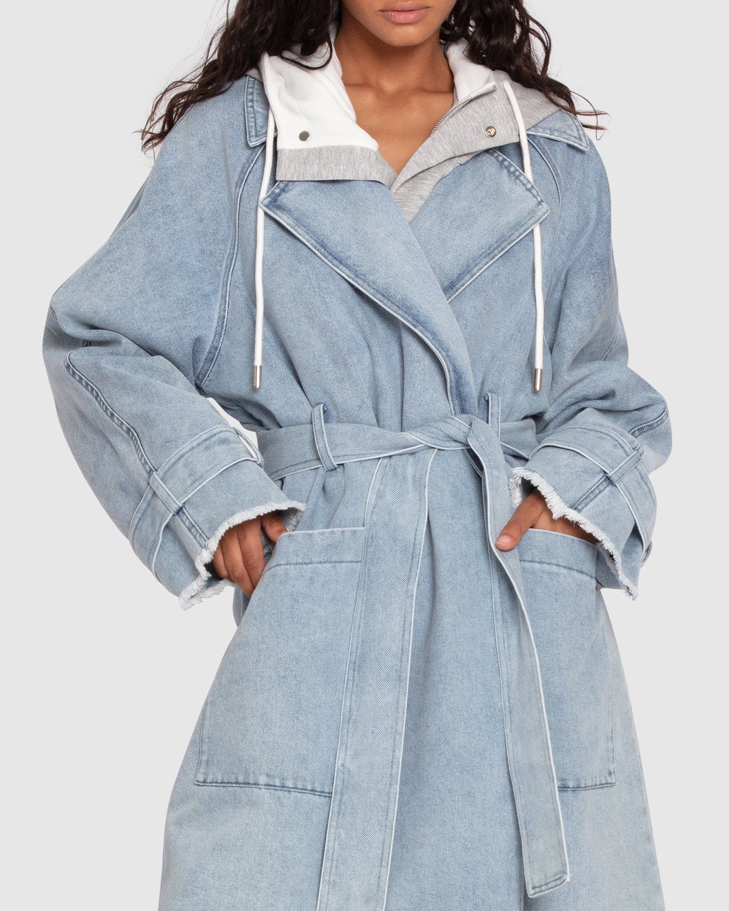 Fresh Boyfriend Jacket - Stonewash