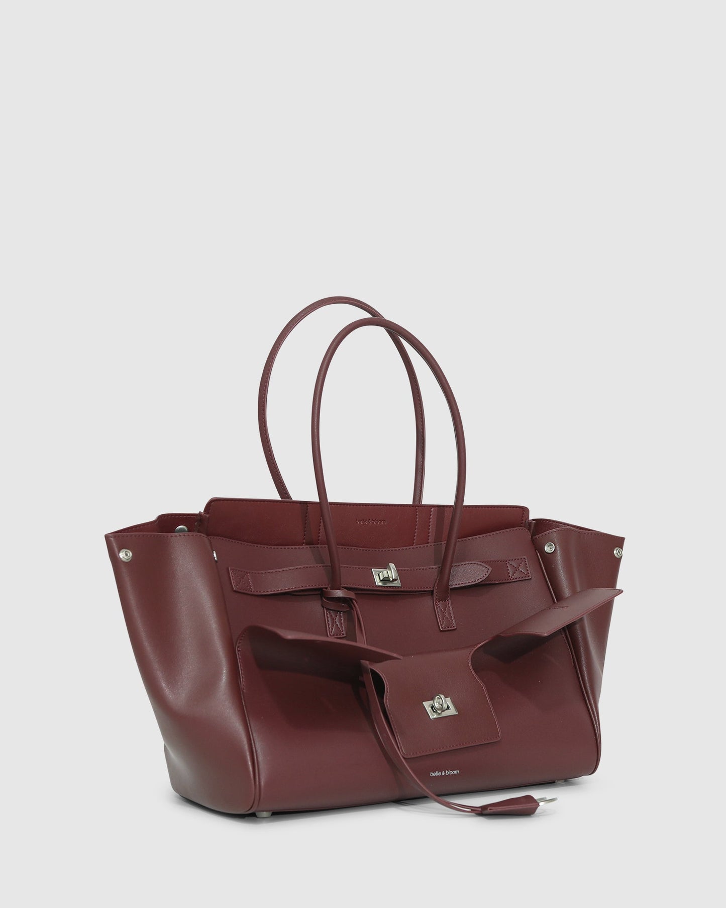 Rude Boy Shoulder Bag - Burgundy