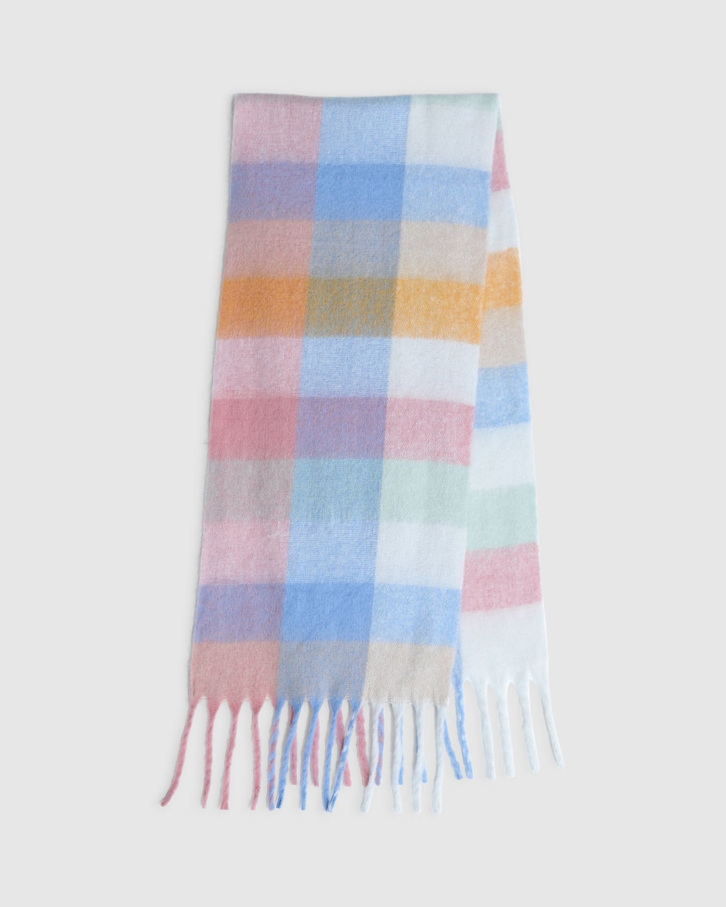 Vail Checkered Scarf - Candy