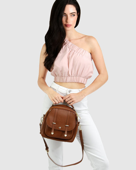 Sideline Cropped Top - Rose Bud Pink