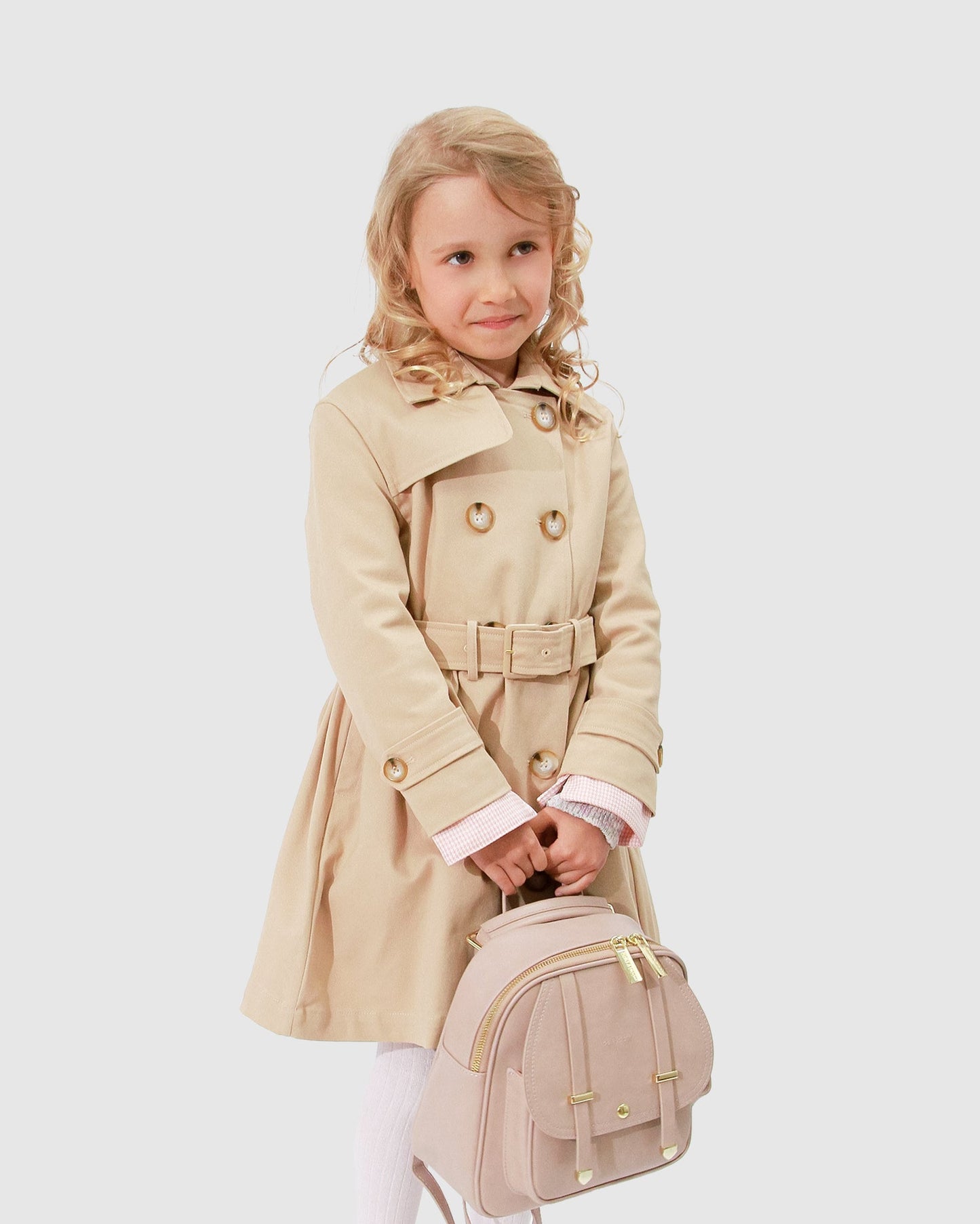 Miss Sunshine Trench Coat - Camel