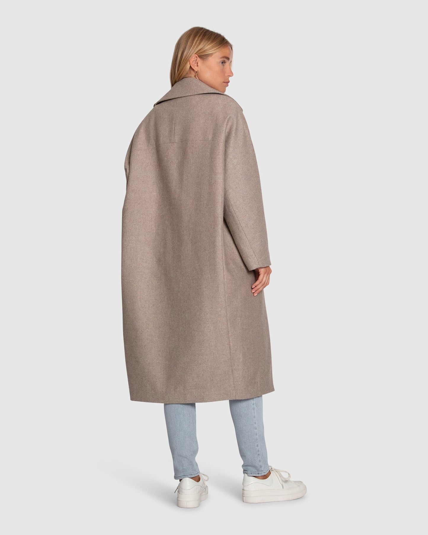 Adventure Lifetime Wool Blend Coat - Mocha