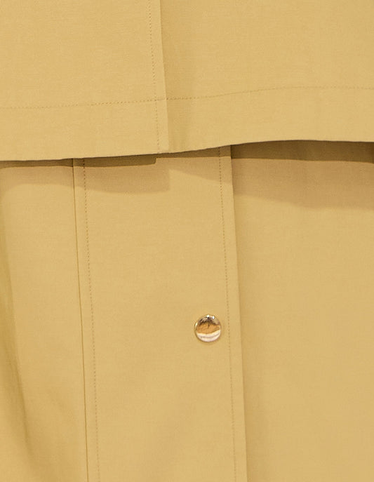 Windsor Trench Cape - Honey