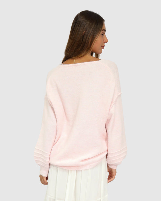 Pink Cloud Kiss Knit with long sleeves - alternate view