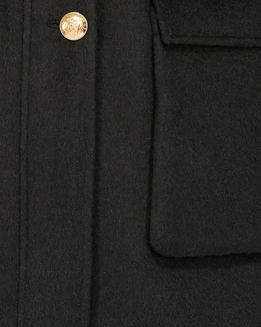 On the Move Drawstring Jacket - Black