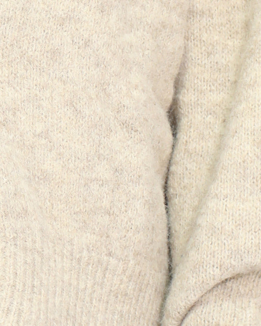 Beige Soft Haven Cardigan with relaxed fit - alternate view