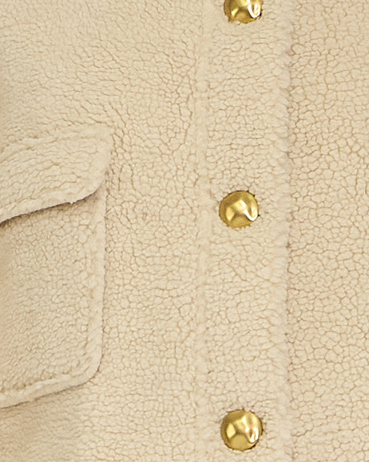Cozy Nights Boucle Coat - Beige