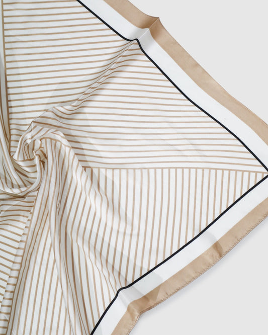 Tan Right This Way Fashion Scarf - alternate view