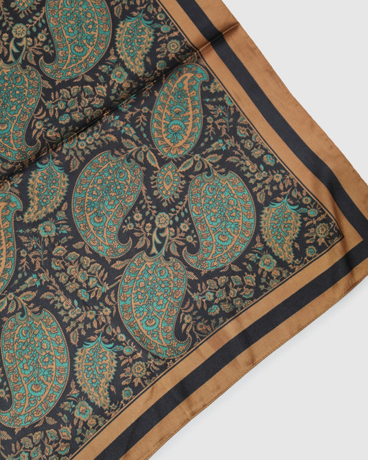 Black Paisley Still Of Night Fashion Scarf - alternate view