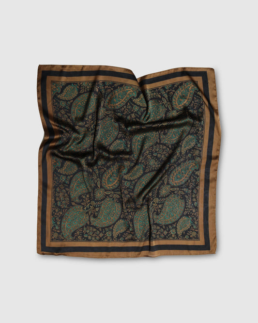 Black Paisley Still Of Night Fashion Scarf - alternate view