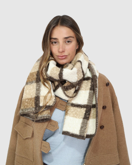 Walnut Easy Together Scarf - front view