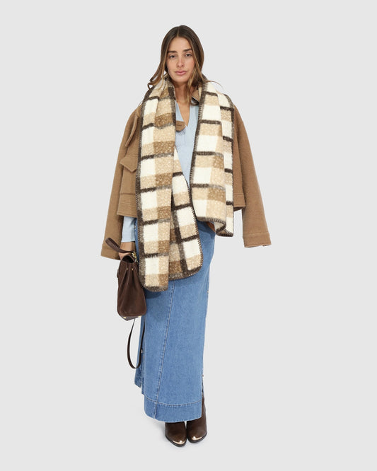 Walnut Easy Together Scarf - alternate view