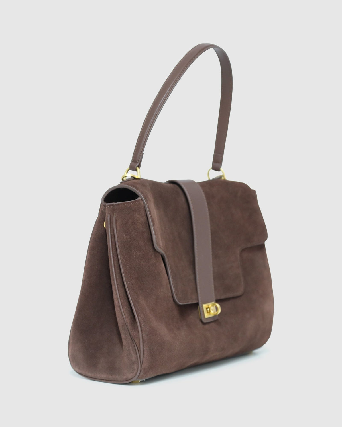 Chocolate Skyfall Reimagined Shopper Bag with gold-tone hardware - alternate view
