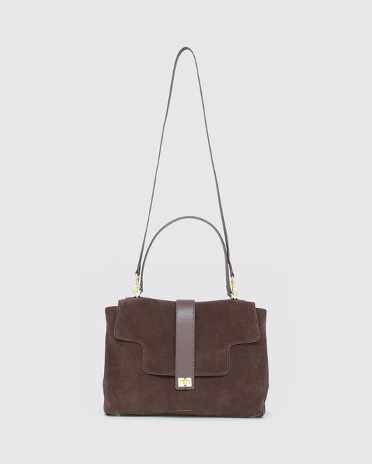 Chocolate Skyfall Reimagined Shopper Bag with structured multi-compartment design - alternate view