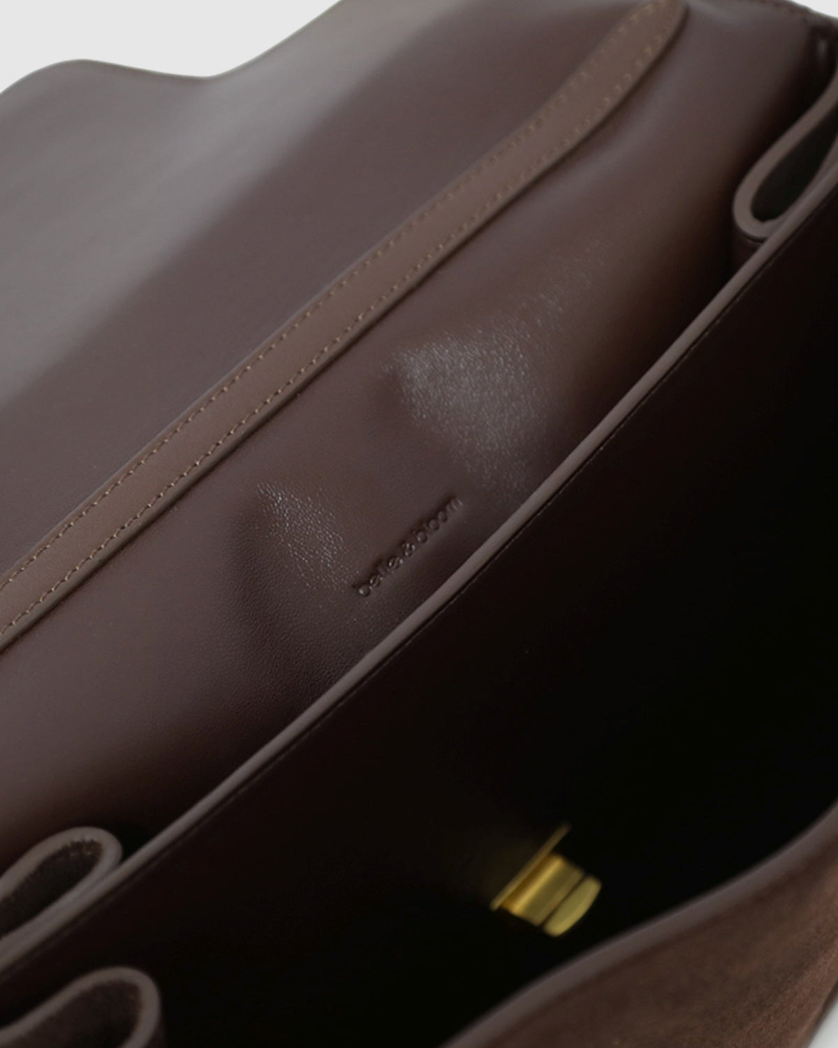 Chocolate Skyfall Reimagined Shopper Bag with top handle shoulder strap - alternate view