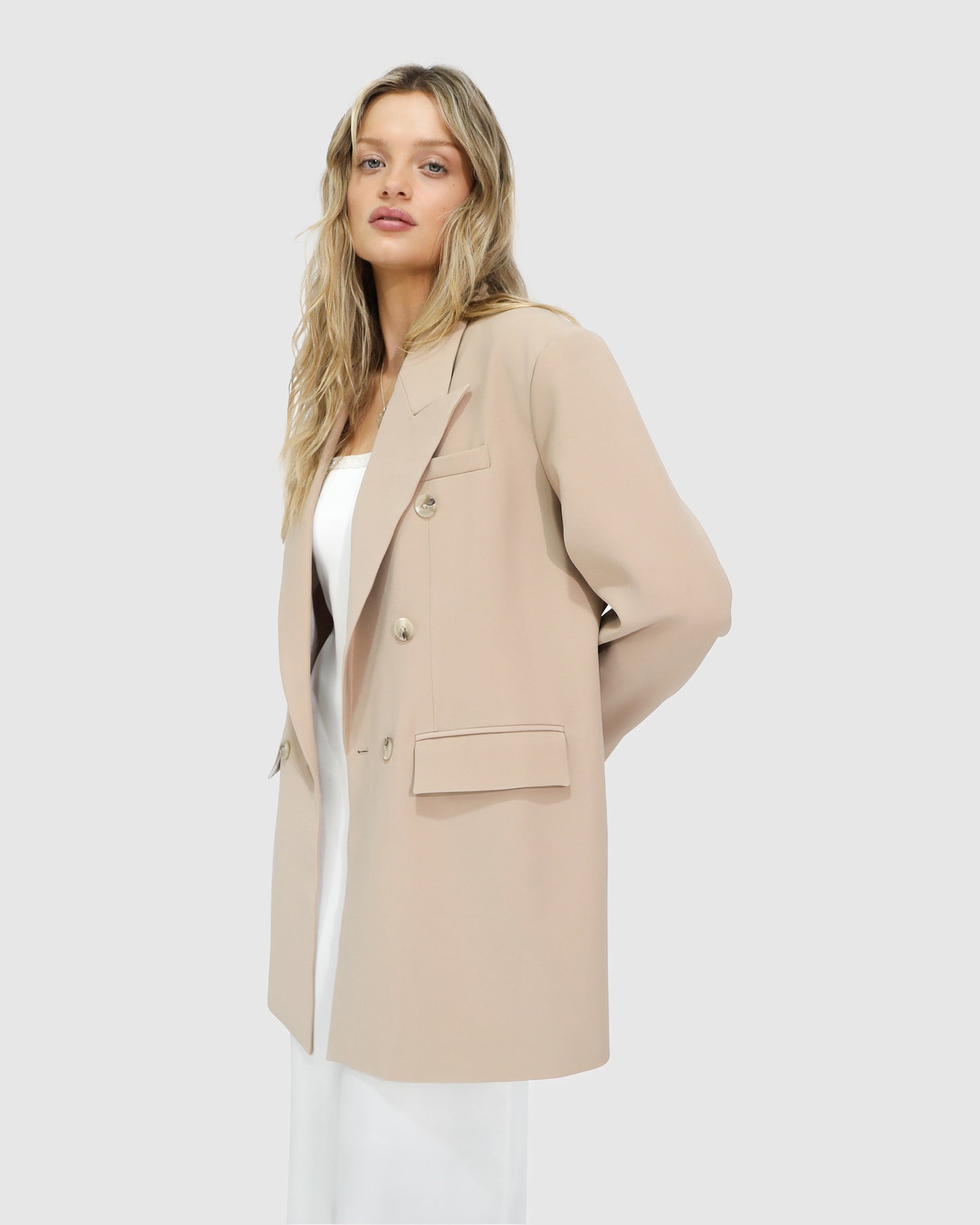 Found in the Wild Blazer - Nude