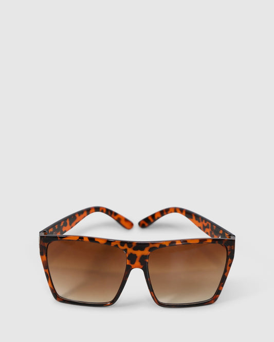 Classic Tort Halo Sunglasses with lightweight and comfortable fit - alternate view