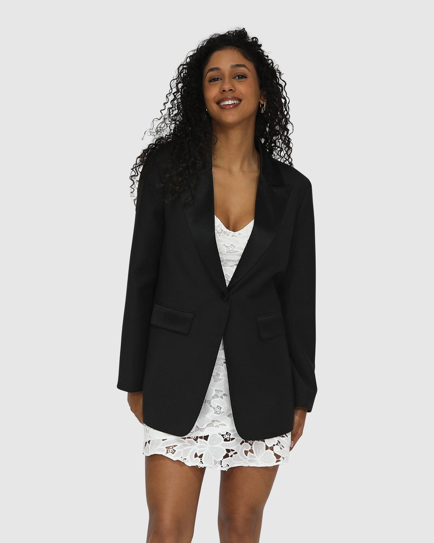 Head To Head Blazer - Black