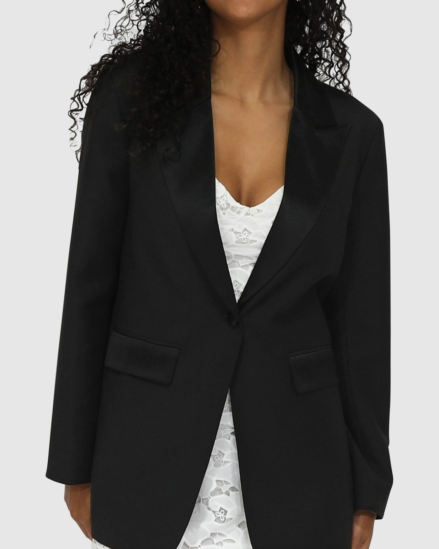 Head To Head Blazer - Black
