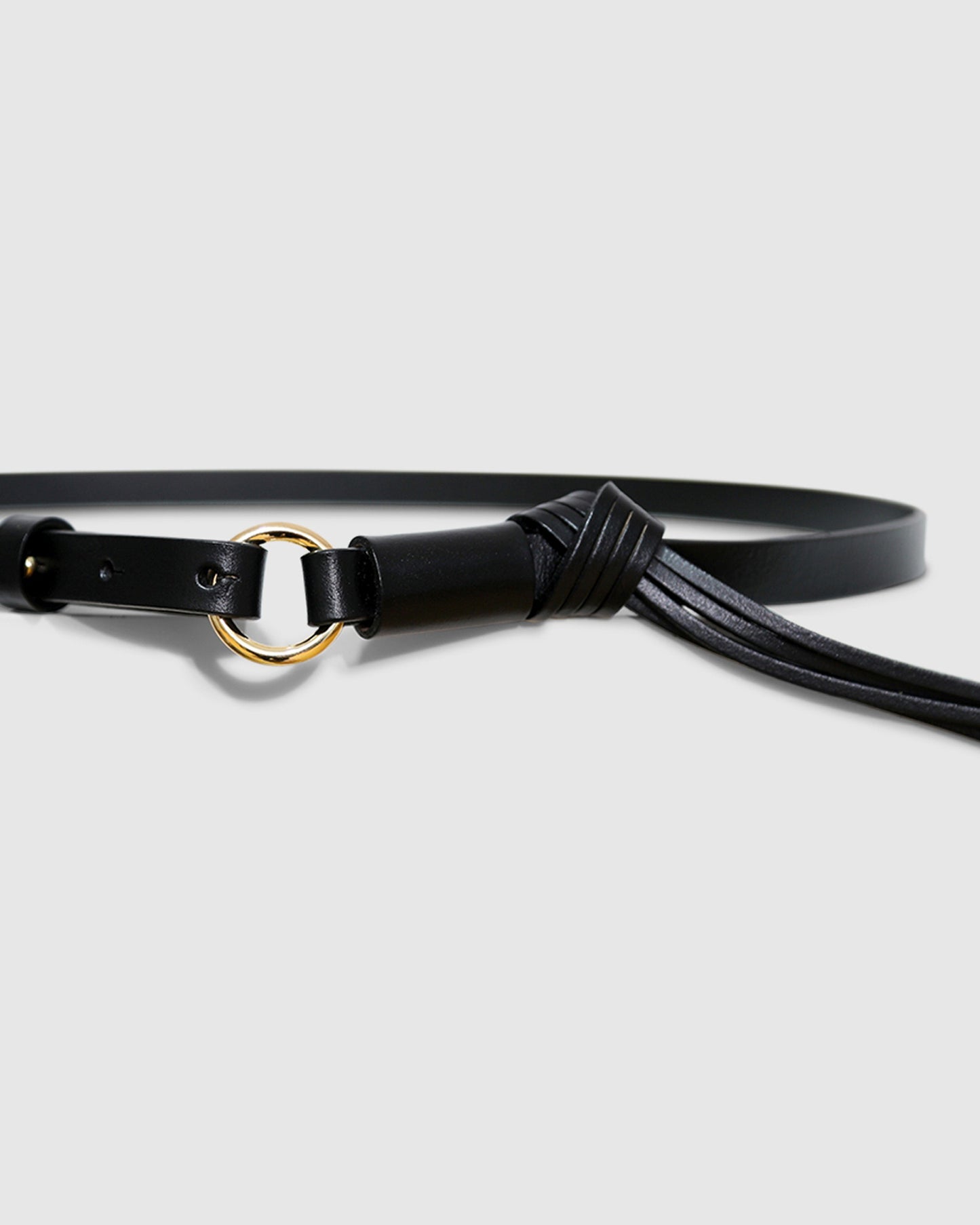 One To Beat Leather Belt - Black