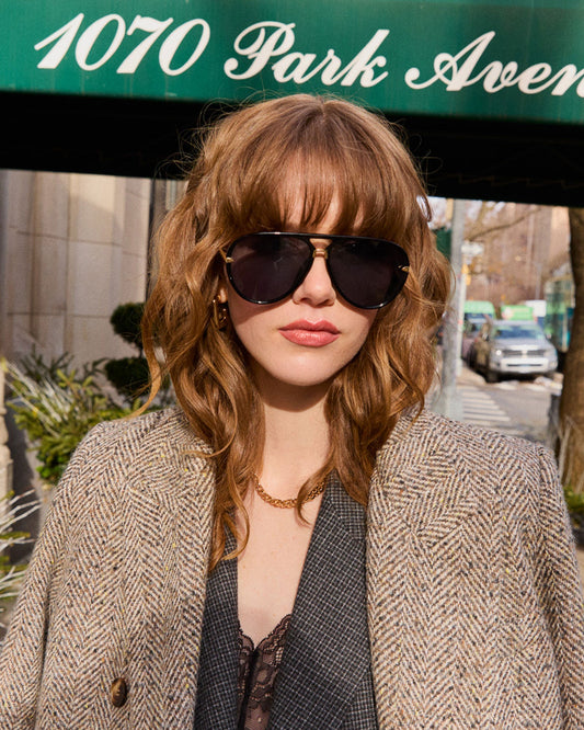 Royal Aviator Sunglasses - Black