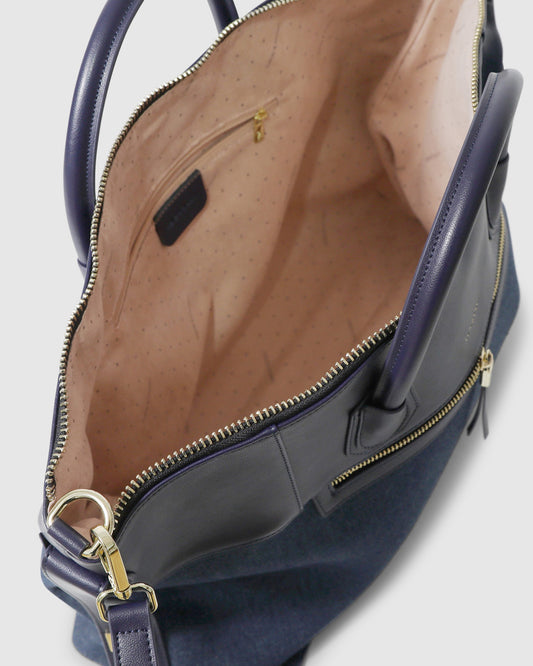 Wild Heart Weekender Bag - Denim