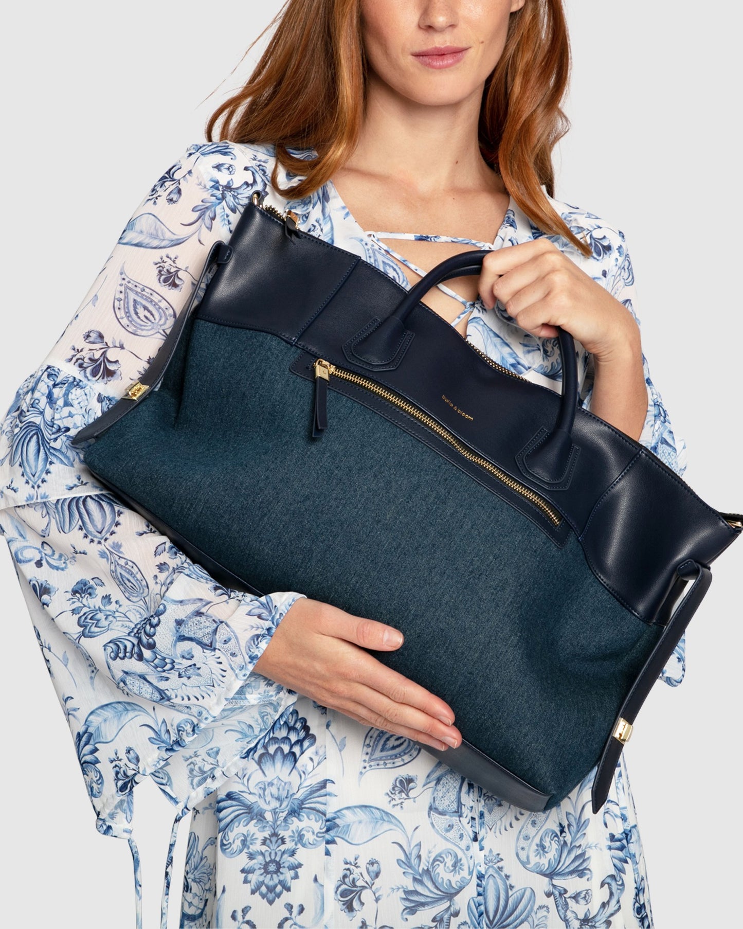 Wild Heart Weekender Bag - Denim
